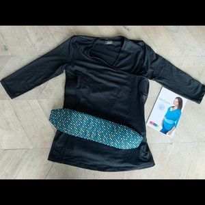 Nuroo skin-to-skin pocket carrier shirt, size M